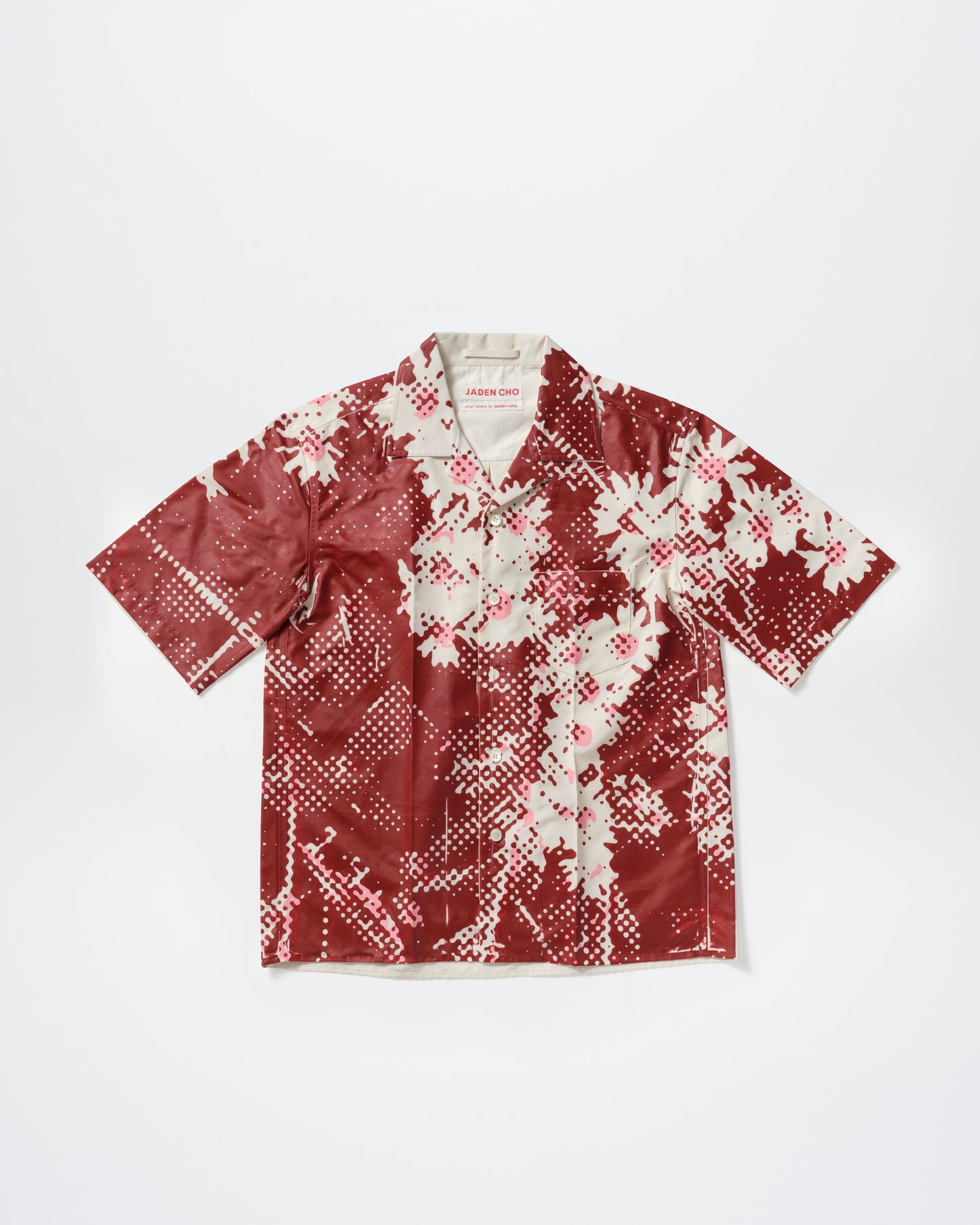 IVORY SCREEN PRINTING SHORT SLEEVE SHIRT