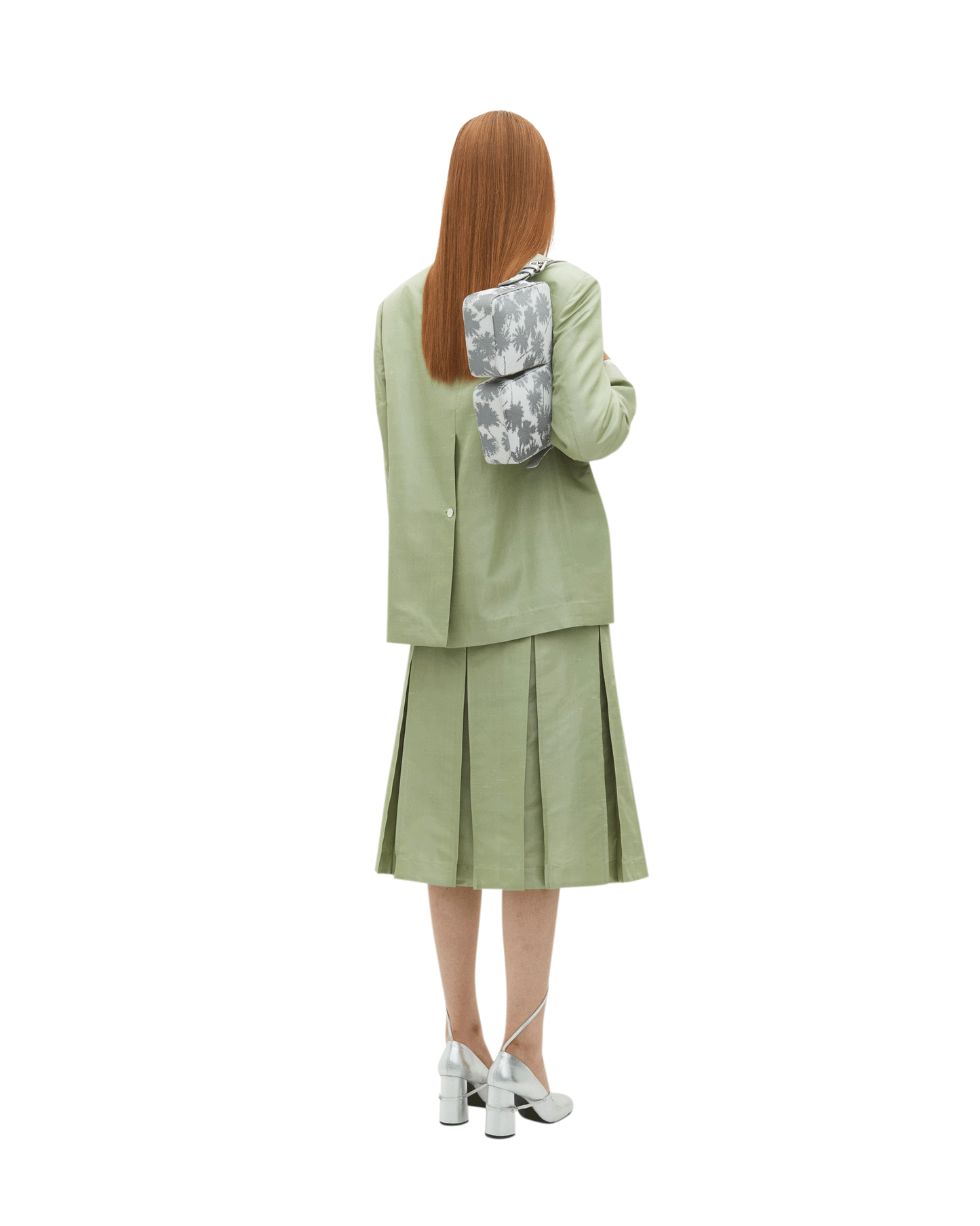 SILVER CLAIRE BAG