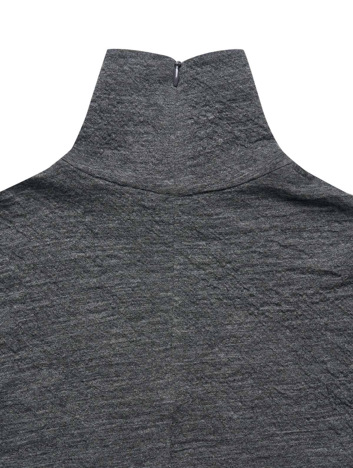 GRAY LAYERED WOOL KNIT SET