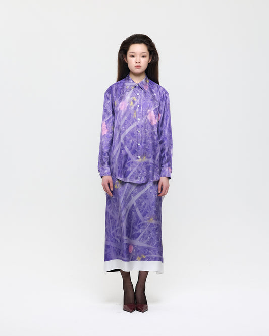 VIOLET EVENING PRIMROSE SHIRT