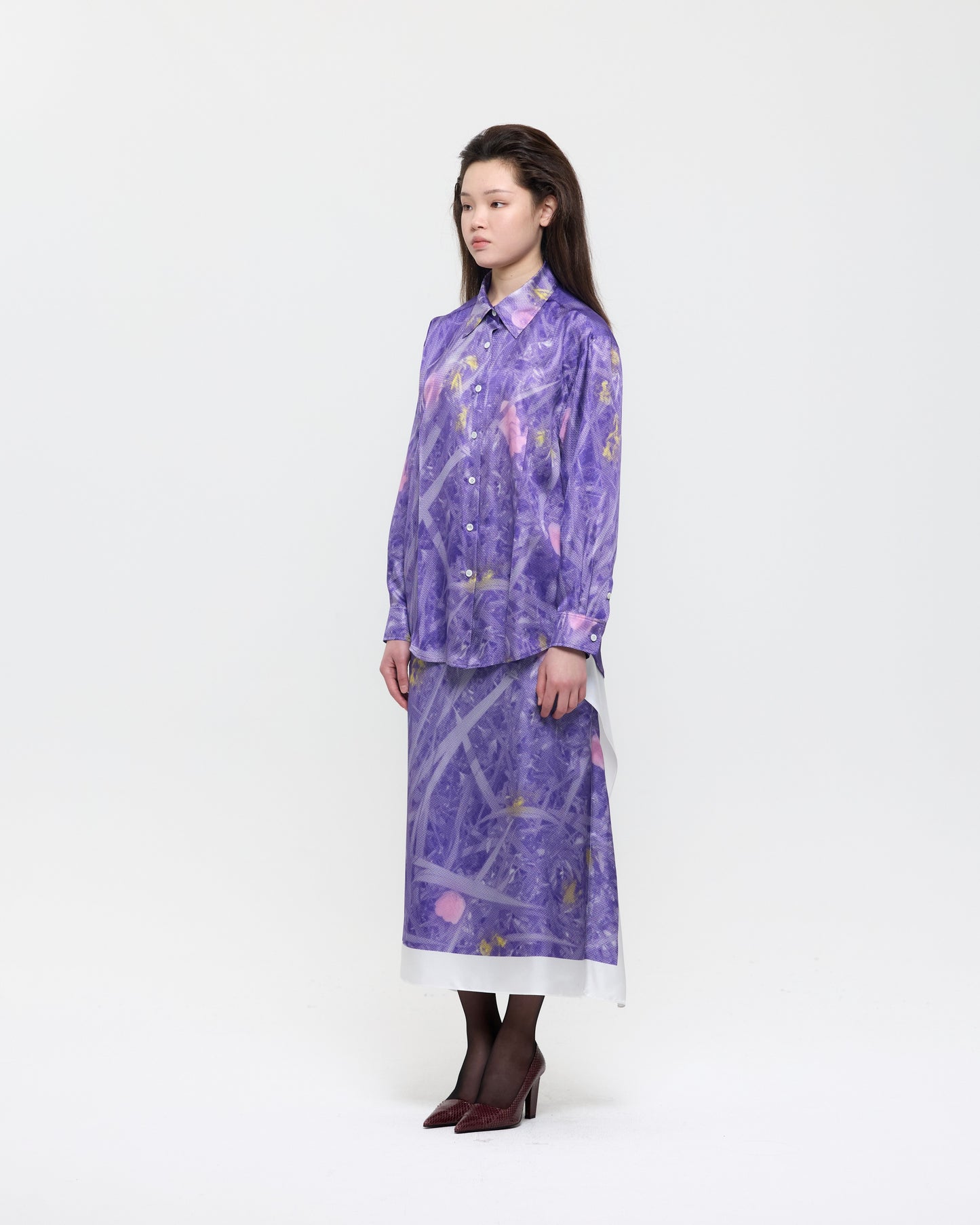 VIOLET EVENING PRIMROSE SHIRT
