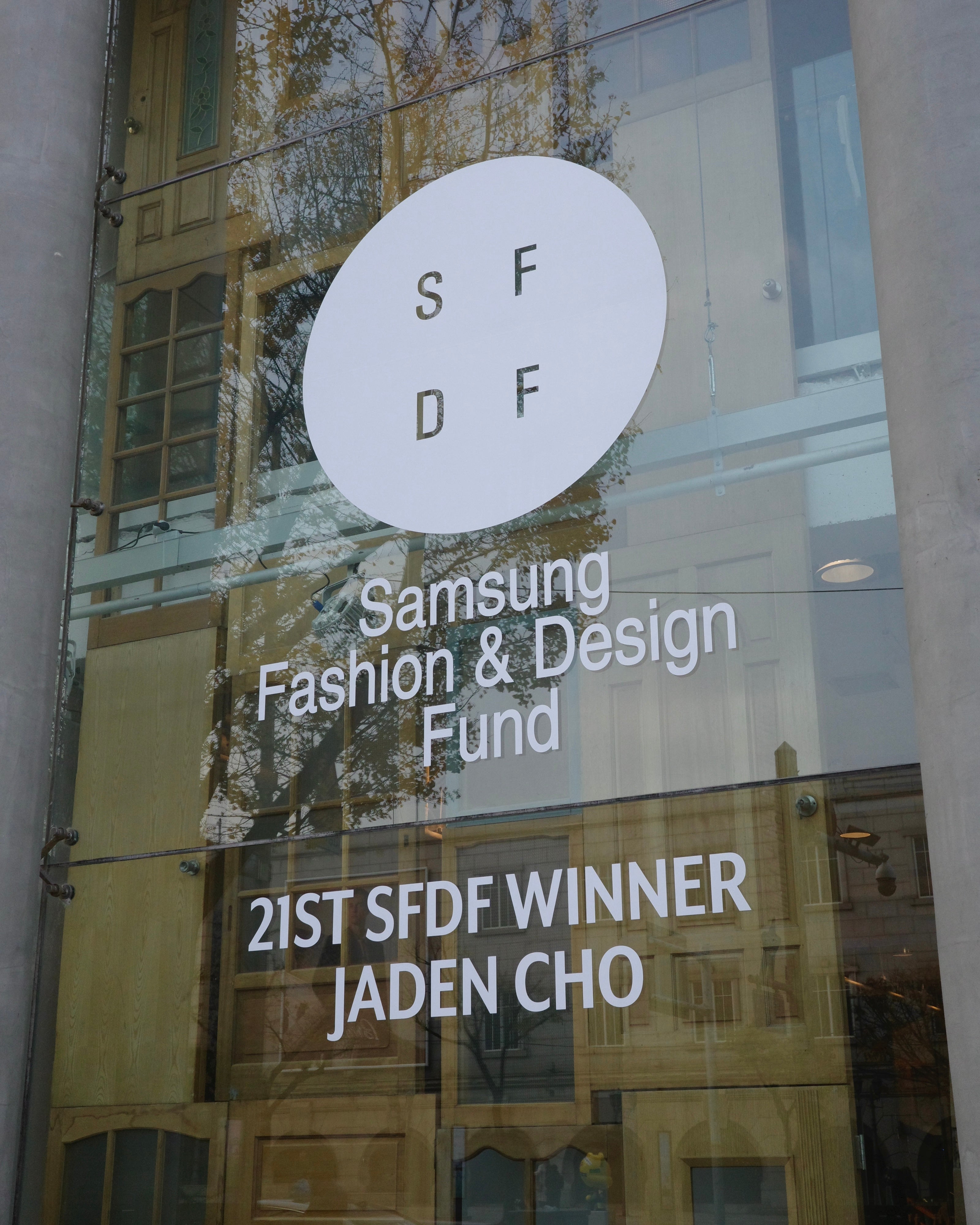 SAMSUNG FASHION & DESIGN FUND THE 21st SFDF WINNER