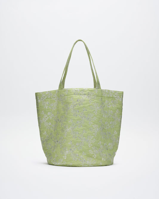 LIGHT GREEN WOO BAG