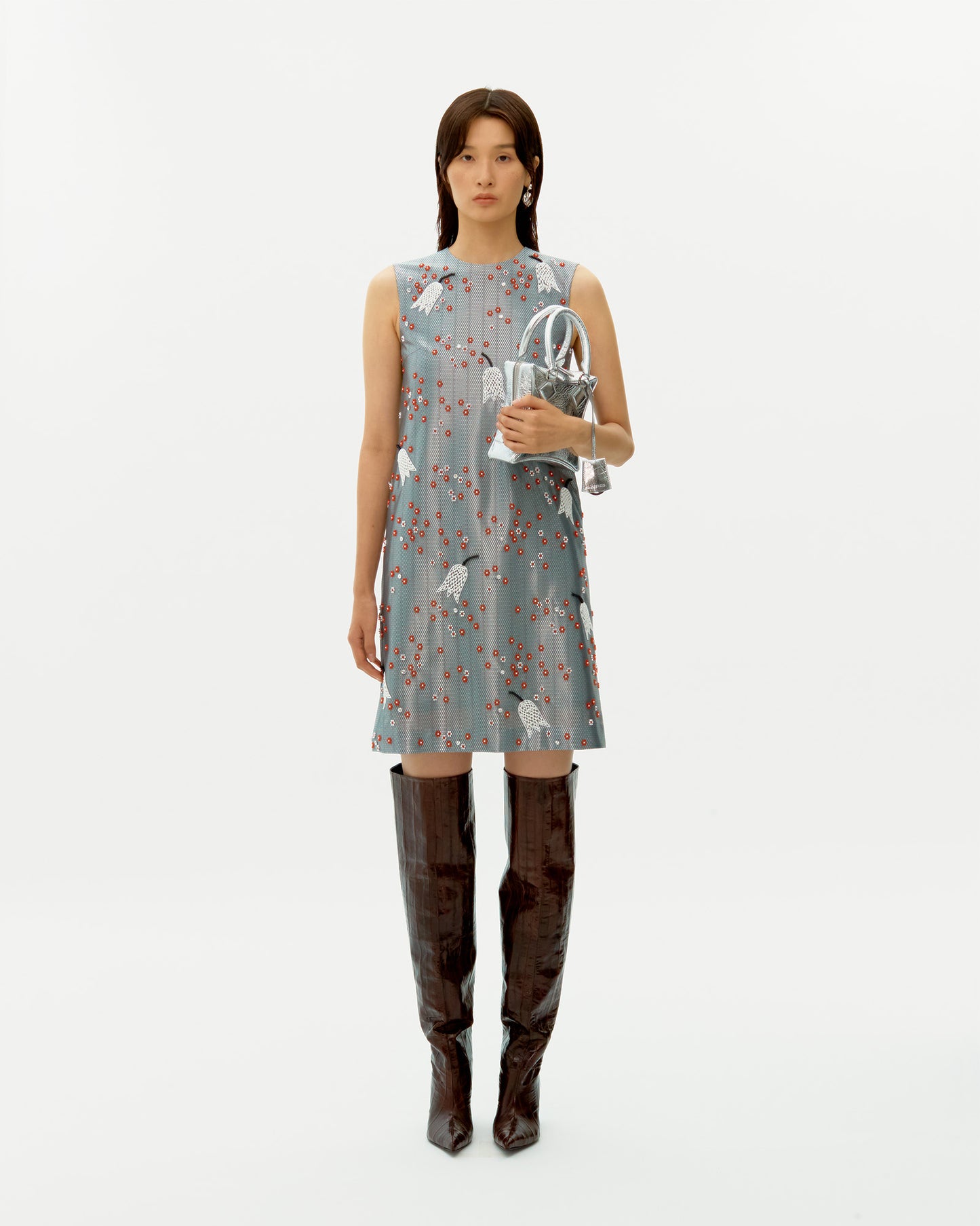 FRITILLARIA EMBROIDERED DRESS