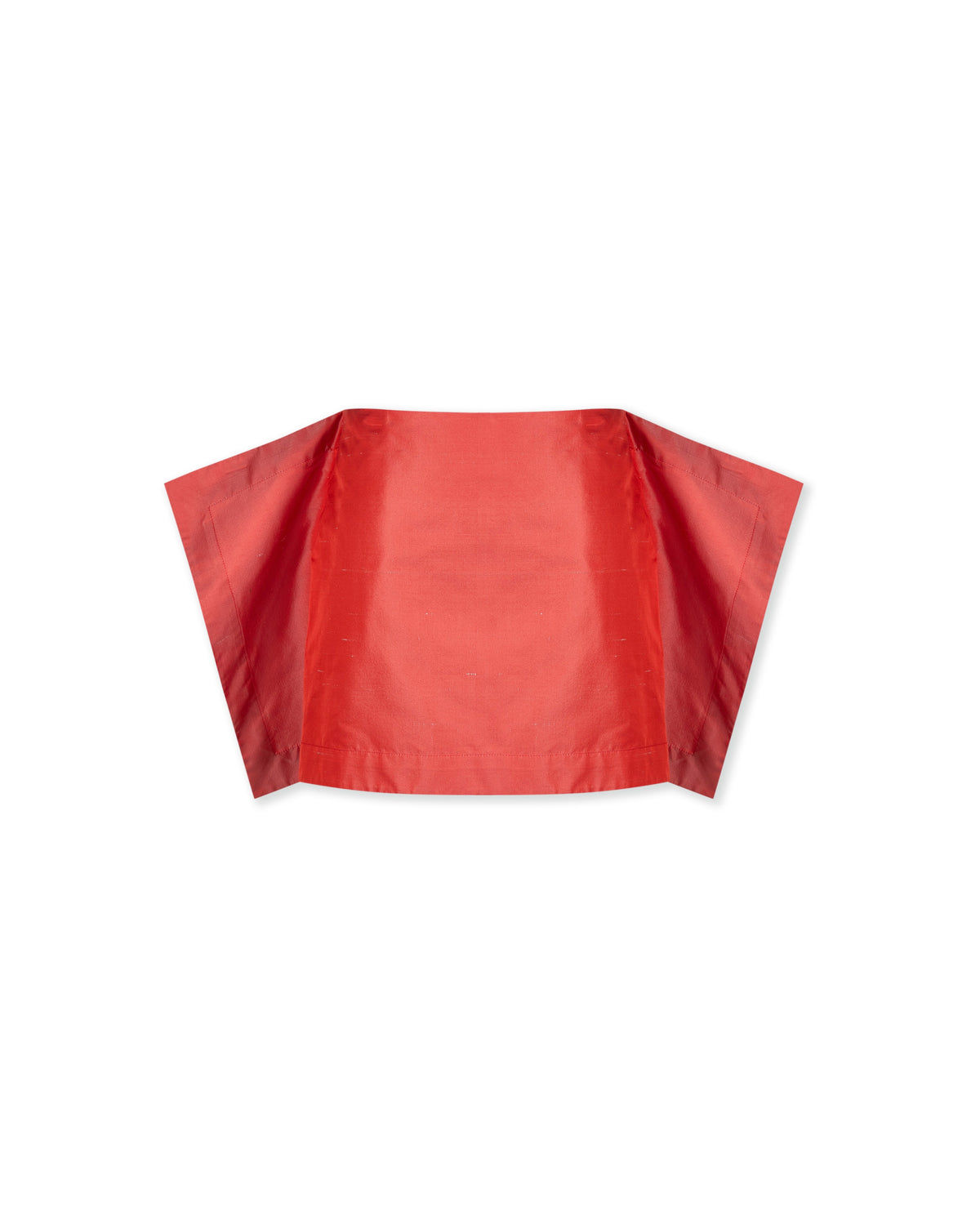 RED MINI FLAG SKIRT