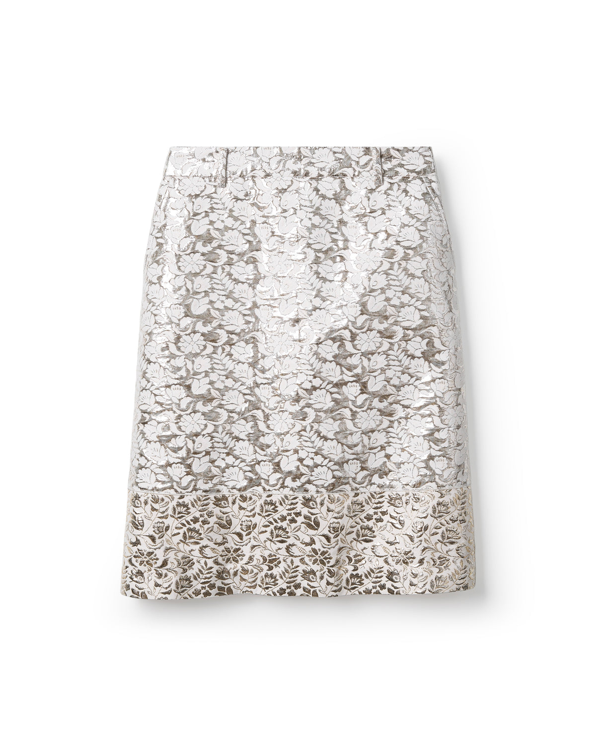 METAL JACQUARD SKIRT