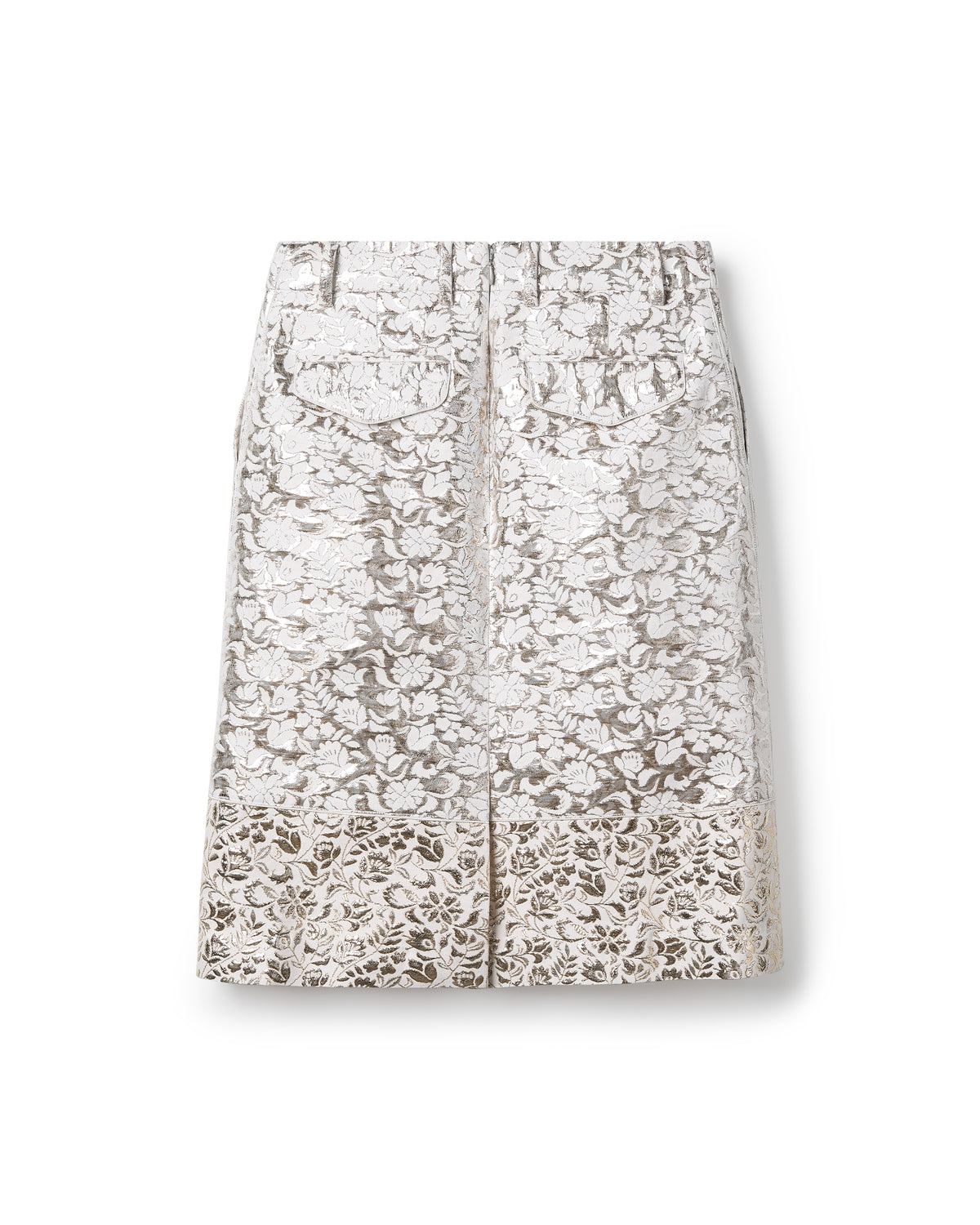 METAL JACQUARD SKIRT