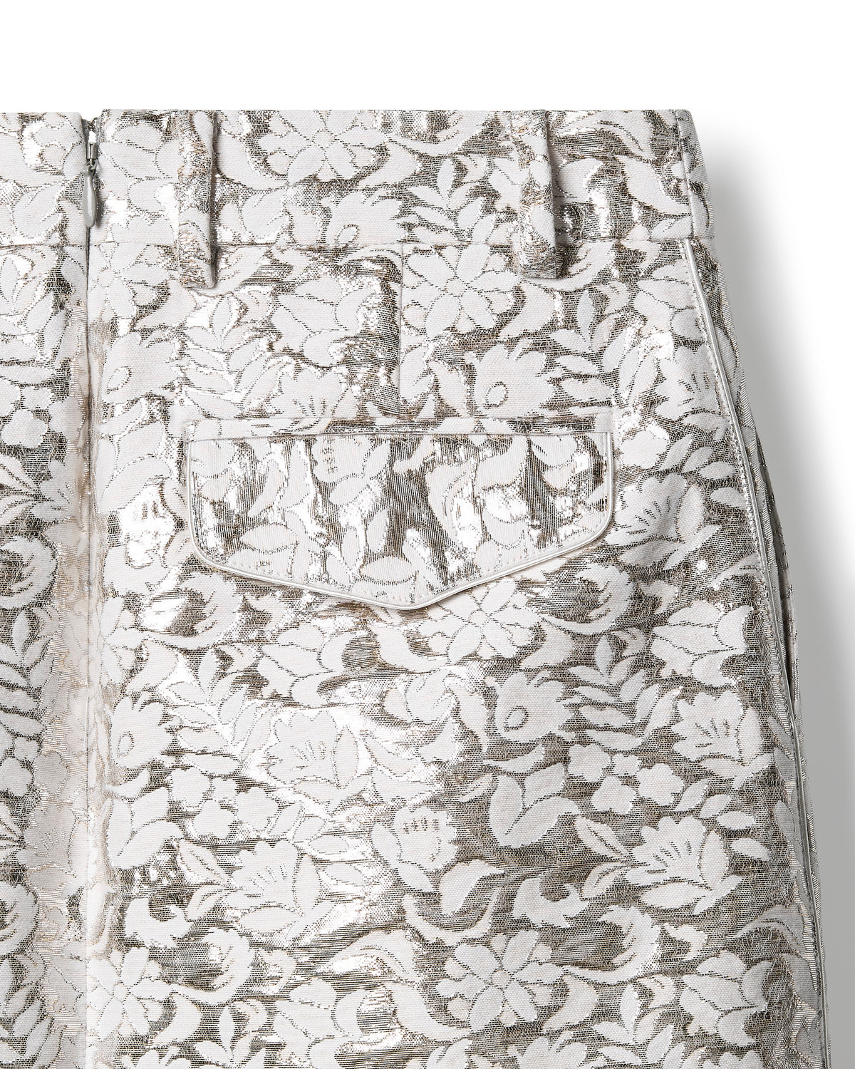 METAL JACQUARD SKIRT